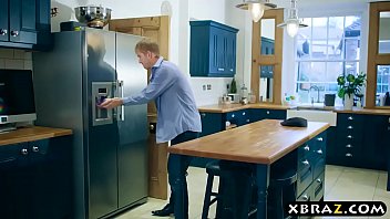 Busty M. In Legislation Seduces The Husband In The Kitchen