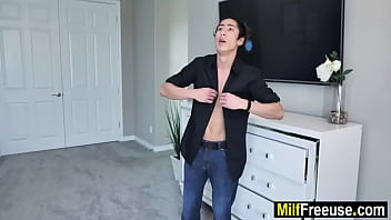 Widowed Step Mom & Daughters Fucked By Son